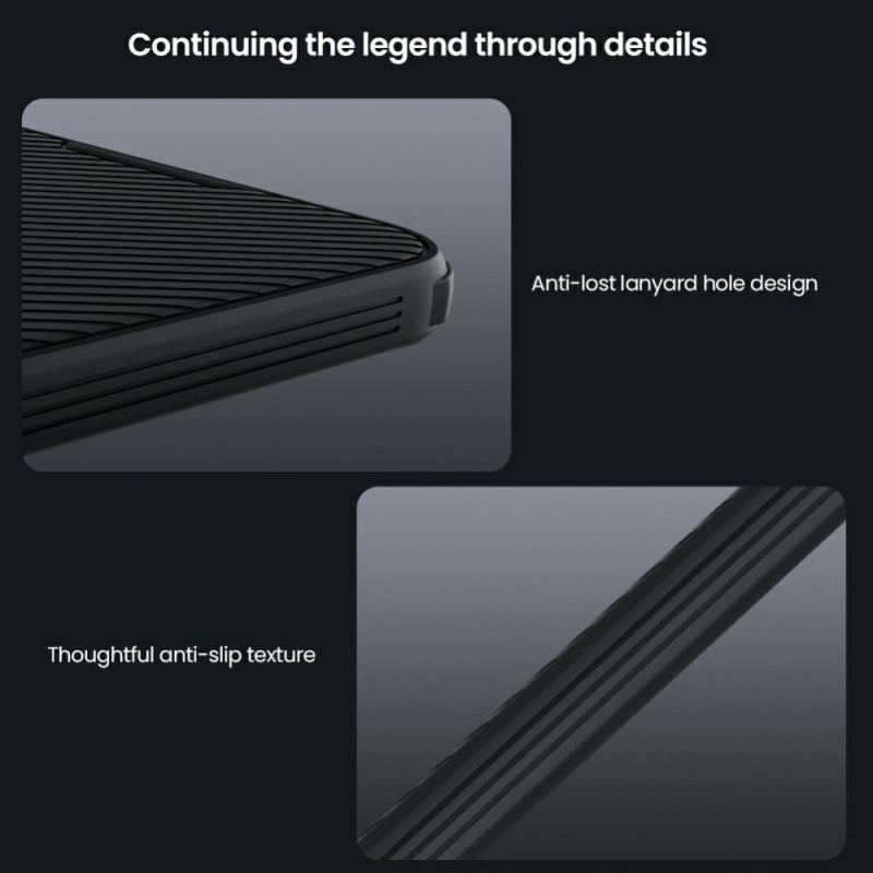 Coque Samsung Galaxy A17 4G / A17 5G Camshield Pro NILLKIN avec Protection Caméra Coulissante