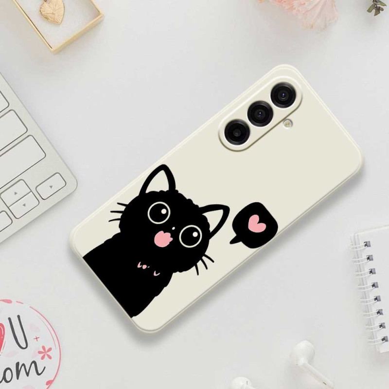 Coque Samsung Galaxy A17 4G / 5G Chat Noir