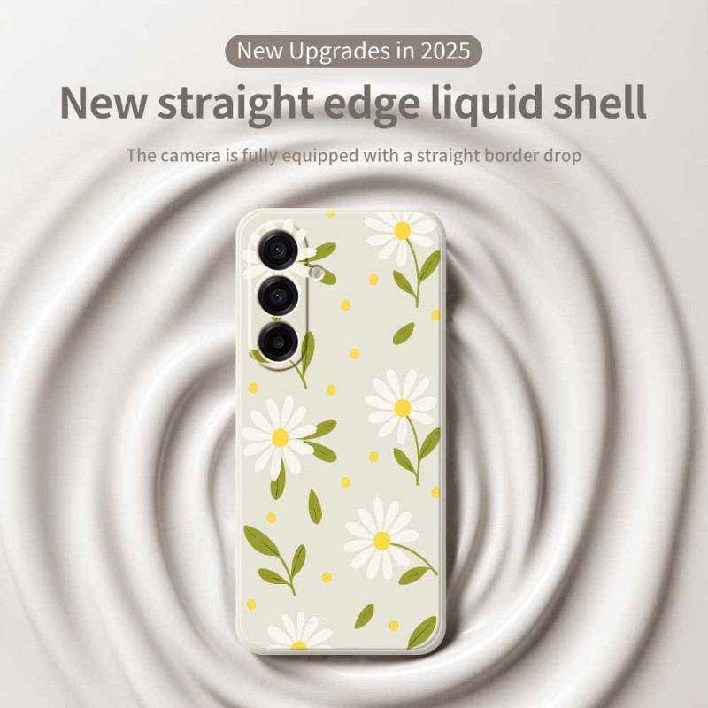 Coque Samsung Galaxy A17 4G / 5G Fleurettes Blanches