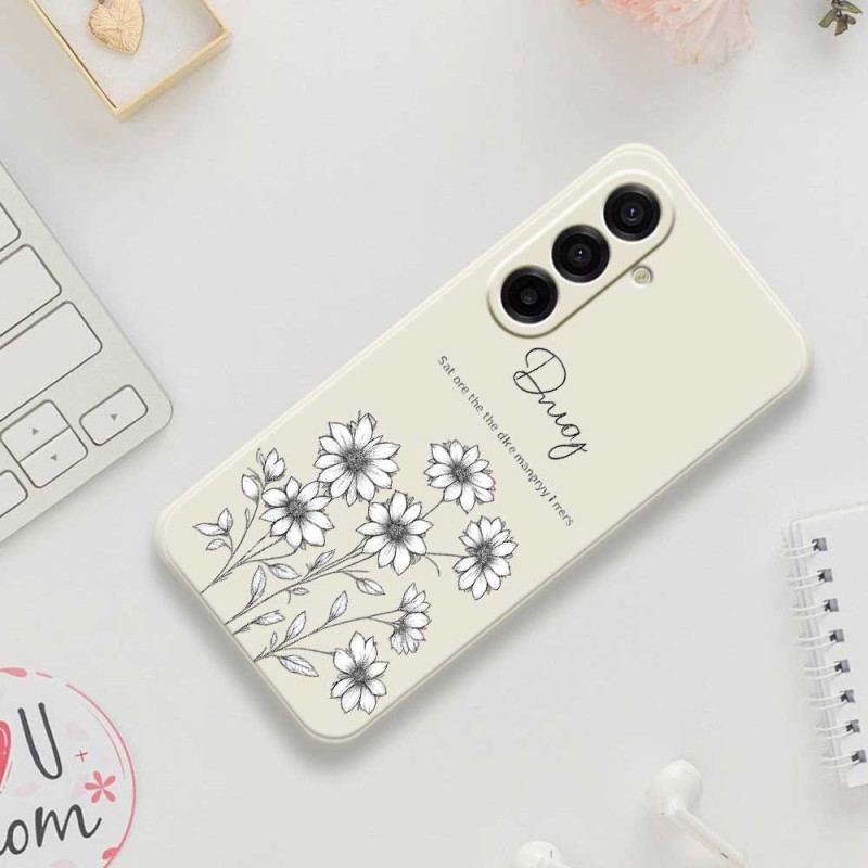 Coque Samsung Galaxy A17 4G / 5G Fleurs Graphiques