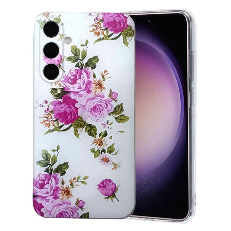 Coque Samsung Galaxy A17 4G / 5G Fleurs Liberty