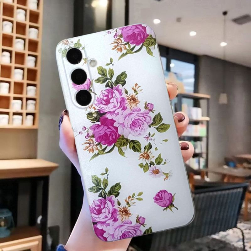 Coque Samsung Galaxy A17 4G / 5G Fleurs Liberty