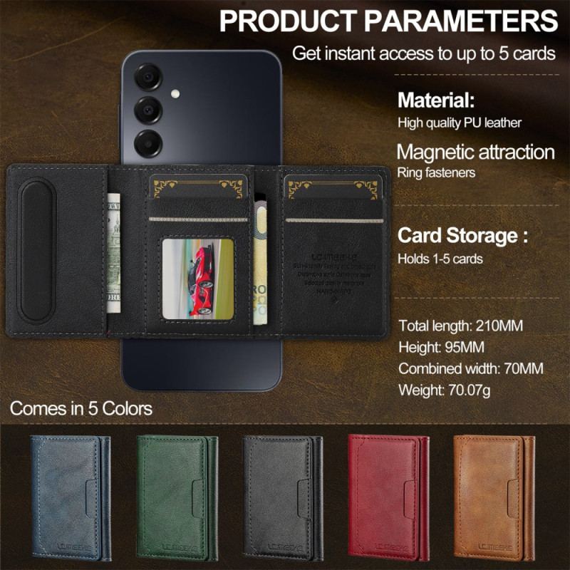 Coque Samsung Galaxy A17 4G / 5G Magnétique et Porte-Cartes Détachable