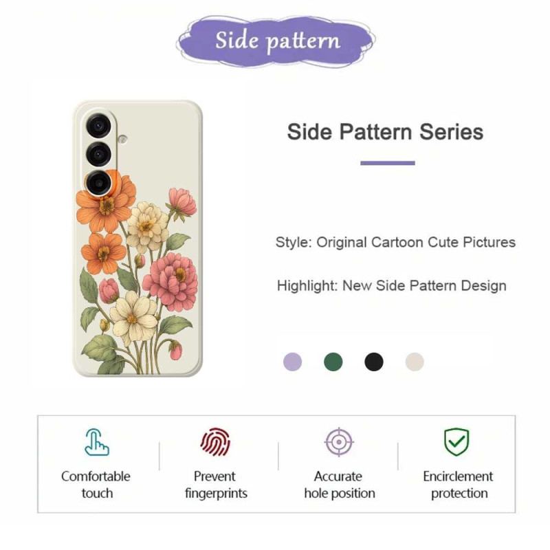 Coque Samsung Galaxy A17 4G / 5G Motif Floral