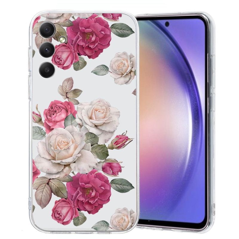 Coque Samsung Galaxy A17 4G / 5G Motif Pivoine