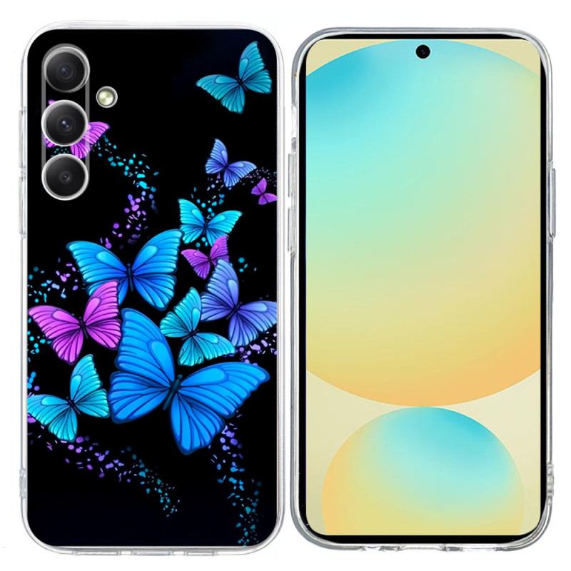 Coque Samsung Galaxy A17 4G / 5G Papillons Colorés