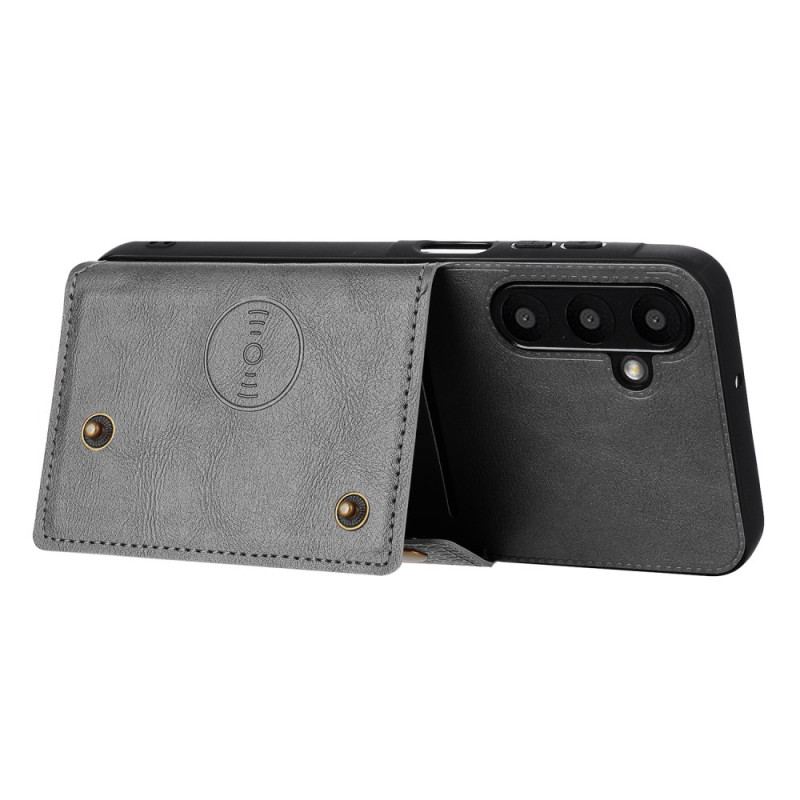 Coque Samsung Galaxy A17 4G / 5G Porte-Cartes Effet Cuir