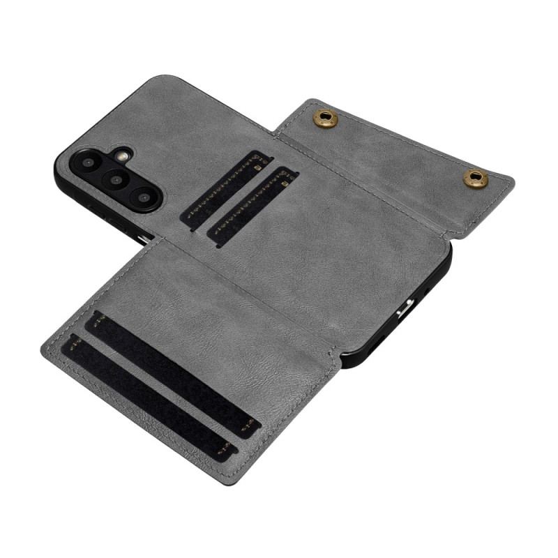 Coque Samsung Galaxy A17 4G / 5G Porte-Cartes Effet Cuir