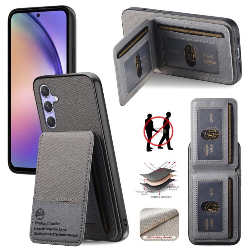 Coque Samsung Galaxy A17 4G / 5G Porte-Cartes et Protection RFID