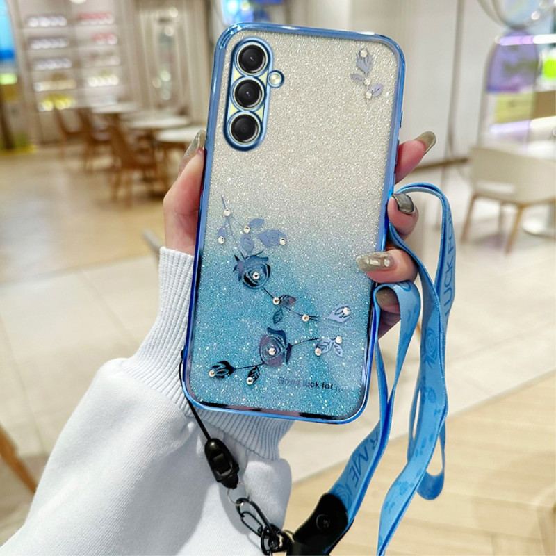 Coque Samsung Galaxy A17 4G / 5G Strass à Lanières KADEM