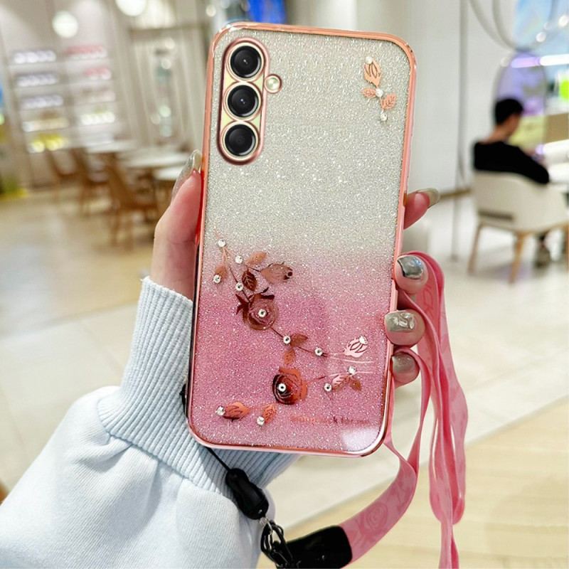 Coque Samsung Galaxy A17 4G / 5G Strass à Lanières KADEM