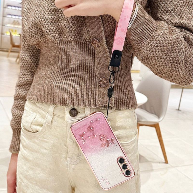 Coque Samsung Galaxy A17 4G / 5G Strass à Lanières KADEM