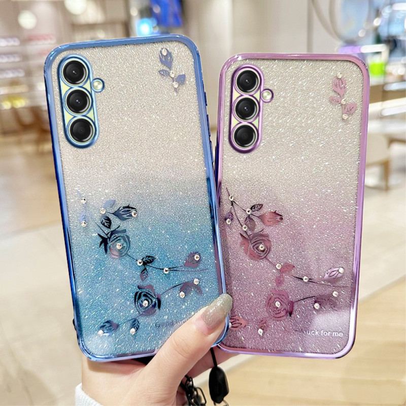 Coque Samsung Galaxy A17 4G / 5G Strass à Lanières KADEM