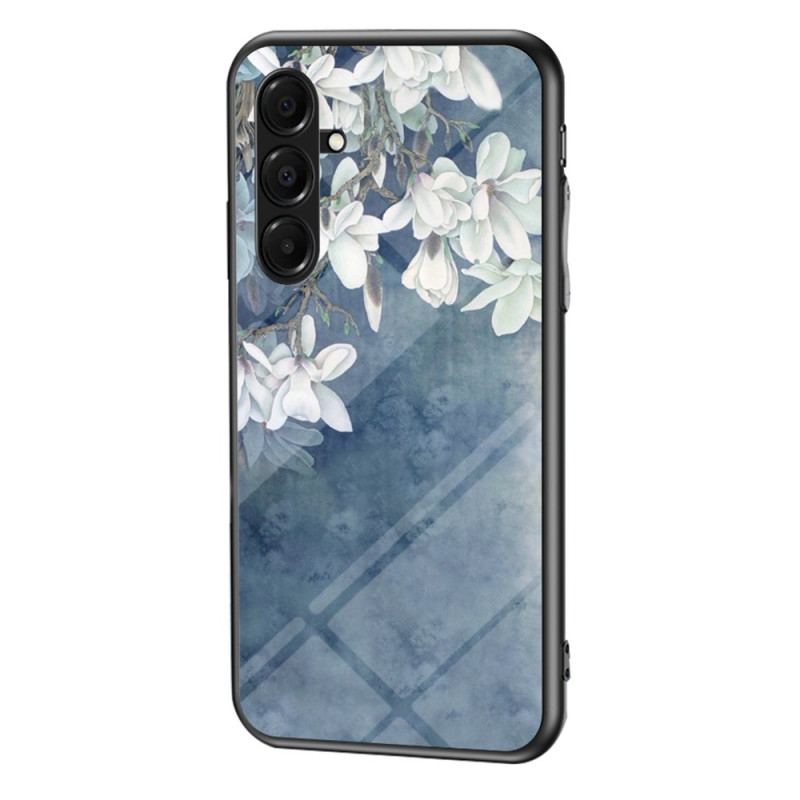 Coque Samsung Galaxy A17 4G / 5G Verre Trempé Fleurs