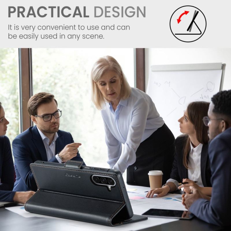 Flip Cover Samsung Galaxy A17 4G / 5G Blocage RFID CASEME