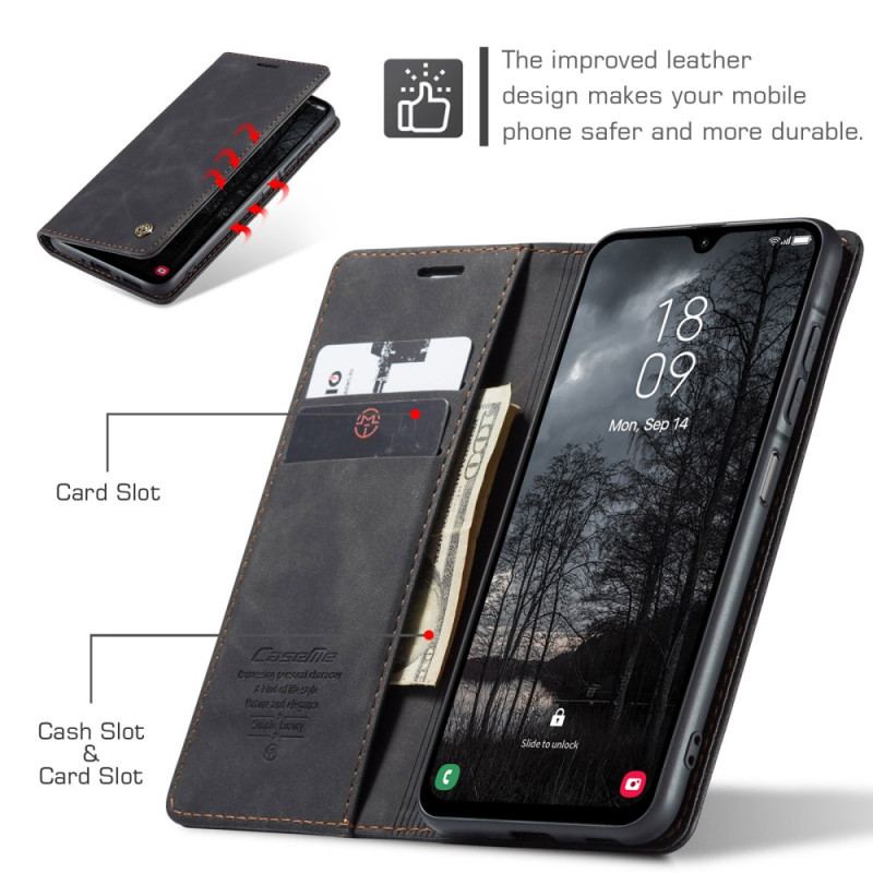 Flip Cover Samsung Galaxy A17 4G / 5G Effet Daim CASEME