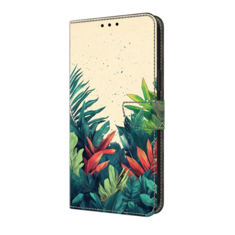 Housse amsung Galaxy A17 4G / 5G Feuilles