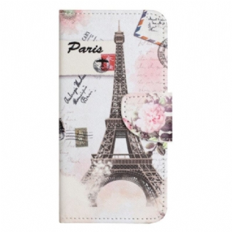 Housse Samsung Galaxy A17 4G / 5G / A16 5G / A26 5G Tour Eiffel Vintage