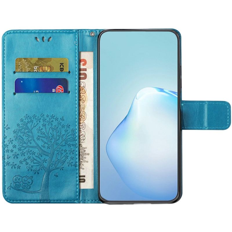 Housse Samsung Galaxy A17 4G / 5G / A26 5G Arbre et Hiboux