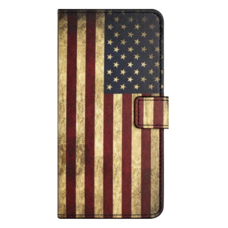 Housse Samsung Galaxy A17 4G / 5G / A26 5G Drapeau Américain Vintage