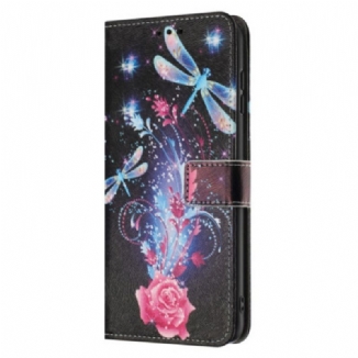 Housse Samsung Galaxy A17 4G / 5G / A26 5G Libellules Colorés