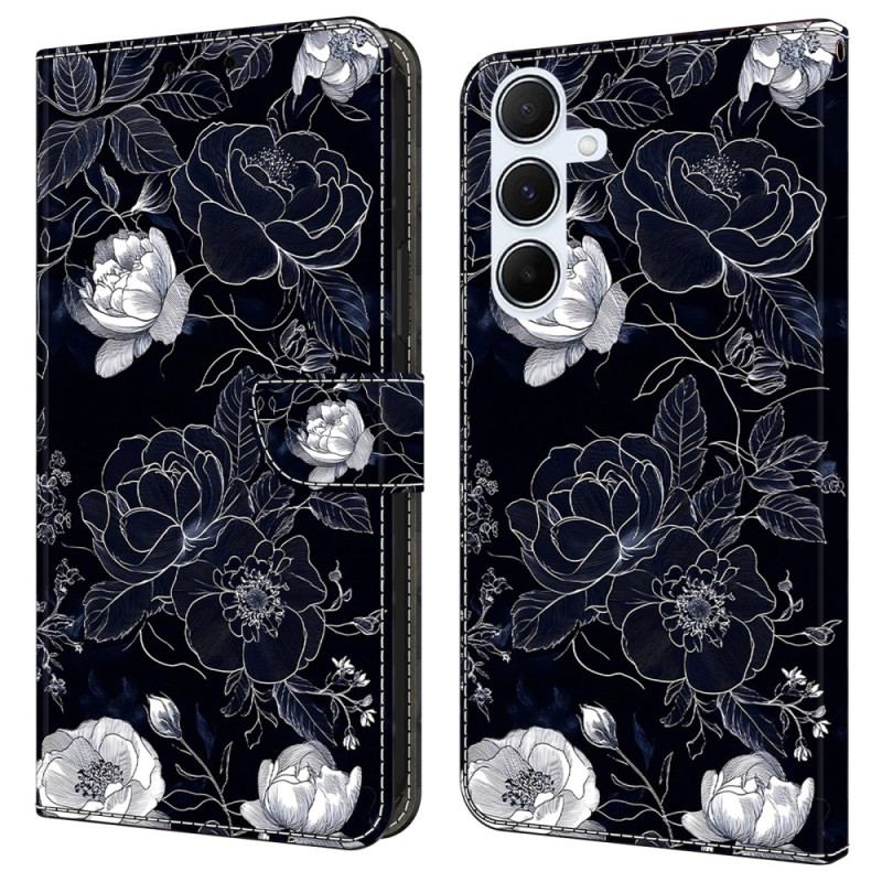 Housse Samsung Galaxy A17 4G / 5G Fleurs Vintage