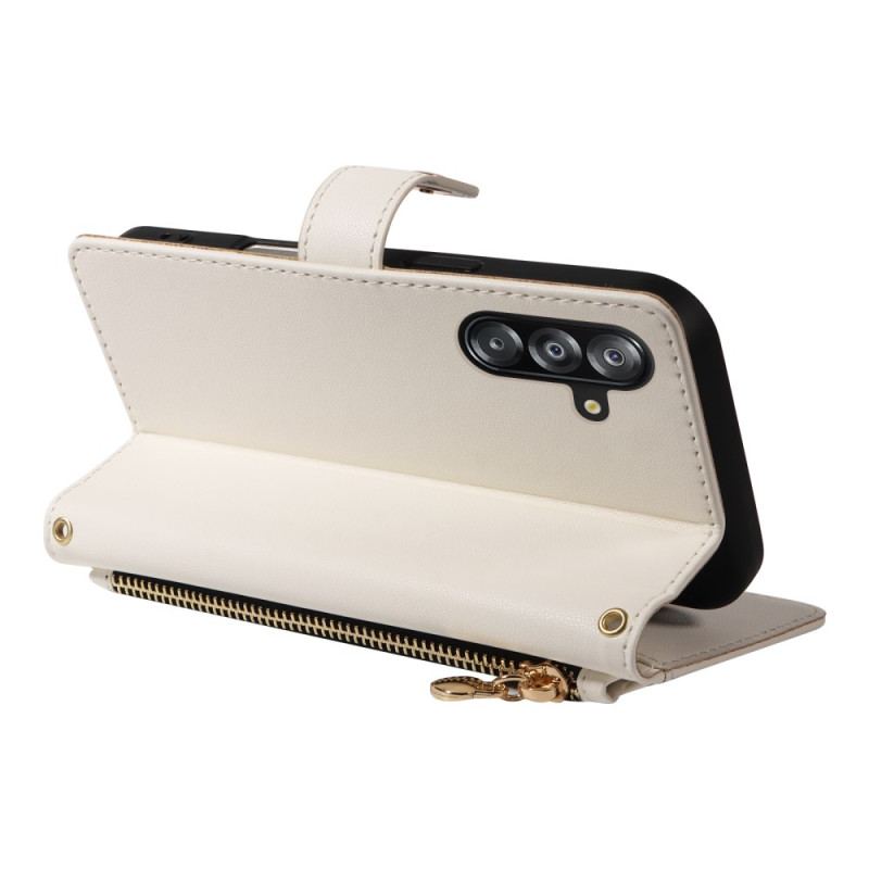 Housse Samsung Galaxy A17 4G / 5G Matelassée avec Lanière et Bandoulière