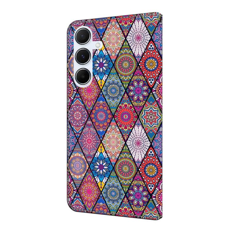 Housse Samsung Galaxy A17 4G / 5G Motif Ethnique Rose