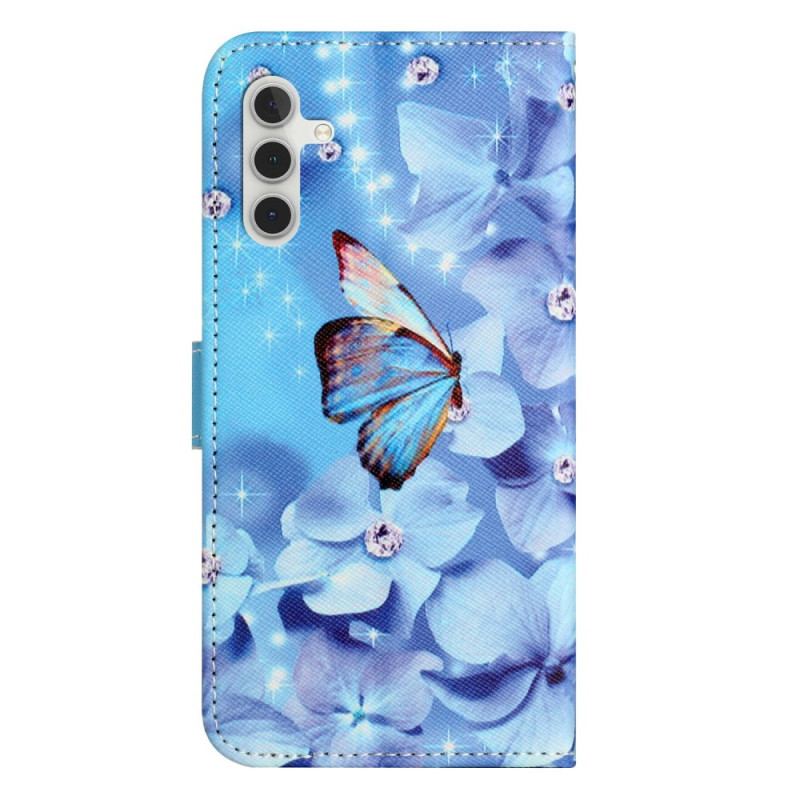 Housse Samsung Galaxy A17 4G / 5G Motif Fleurs et Papillons