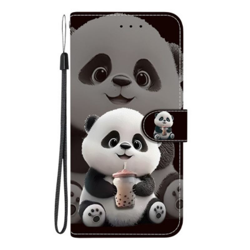 Housse Samsung Galaxy A17 4G / 5G Panda au Thé