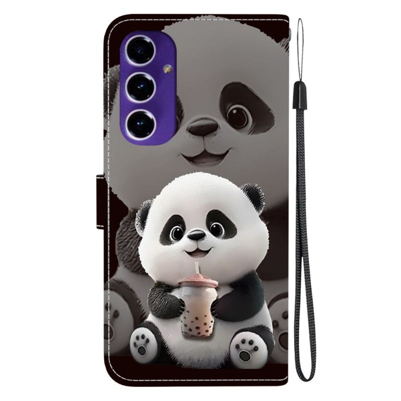 Housse Samsung Galaxy A17 4G / 5G Panda au Thé