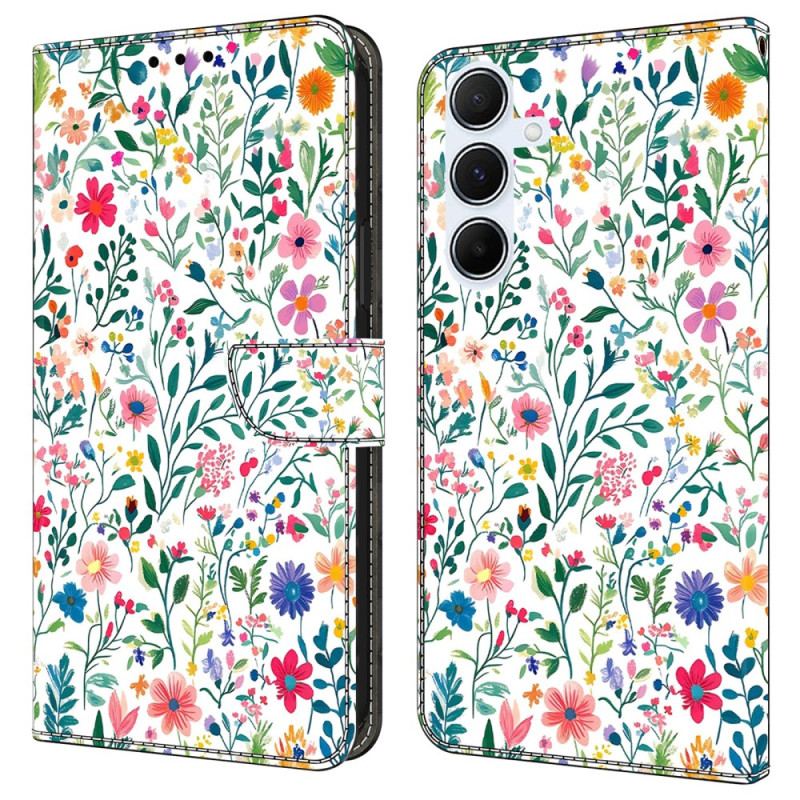 Housse Samsung Galaxy A17 4G / 5G Parterre de Fleurs