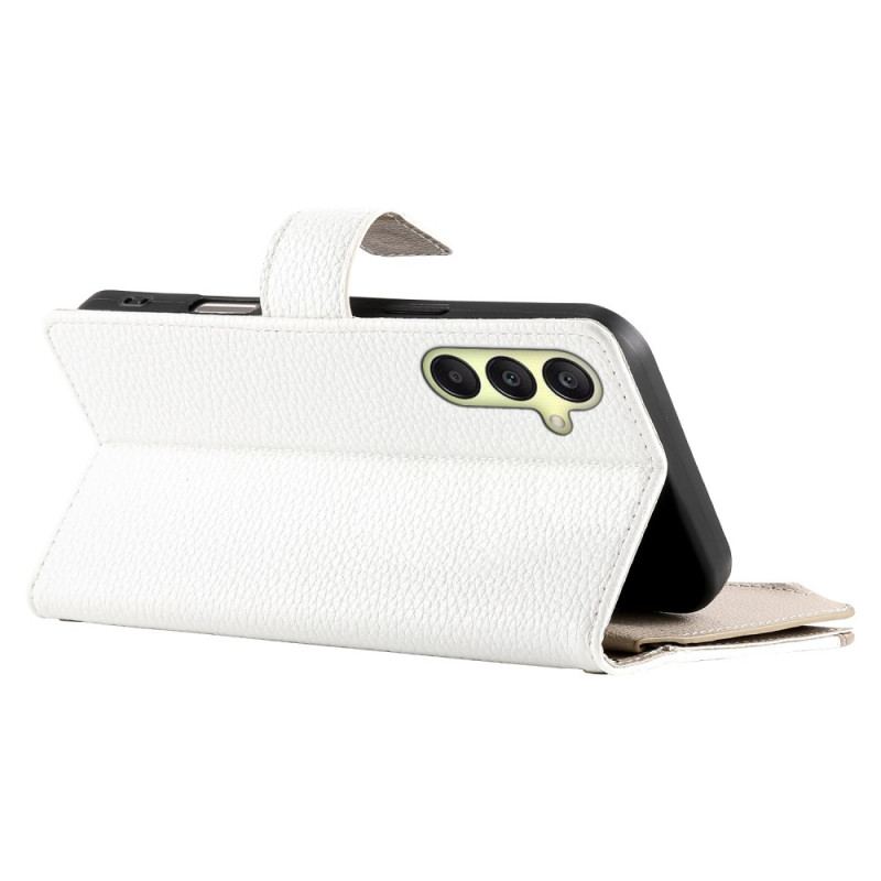 Housse Samsung Galaxy A17 4G / 5G Portefeuille à Fermeture Éclair et Lanières