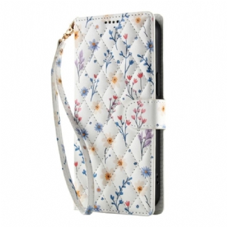 Housse Samsung Galaxy A17 4G / 5G Portefeuille Floral