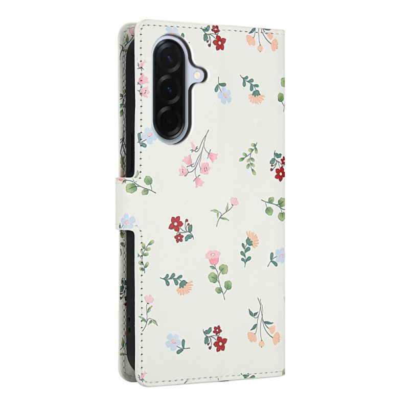 Housse Samsung Galaxy A17 4G / 5G Portefeuille Floral