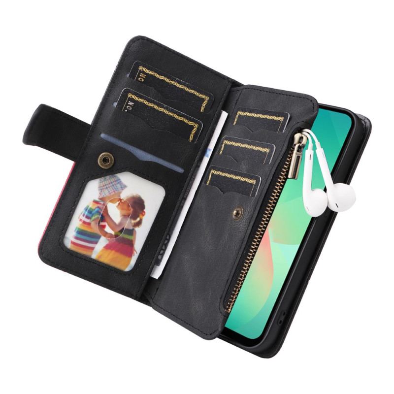 Housse Samsung Galaxy A17 4G / 5G Portefeuille Ondulation