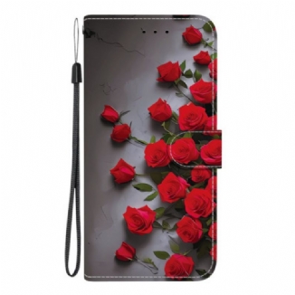 Housse Samsung Galaxy A17 4G / 5G Roses Rouges