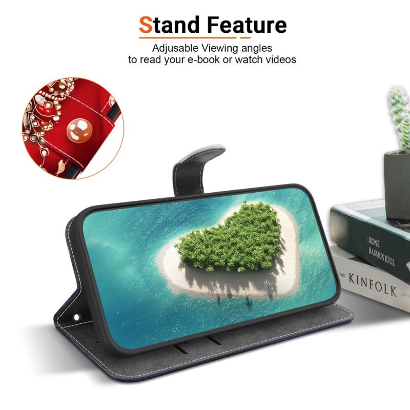 Housse Samsung Galaxy A17 4G / 5G Roses Rouges