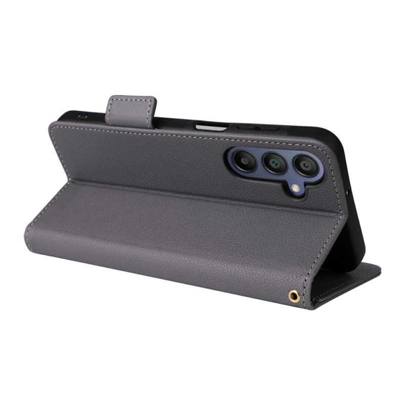 Housse Samsung Galaxy A17 4G / 5G Simili Cuir à Lanière