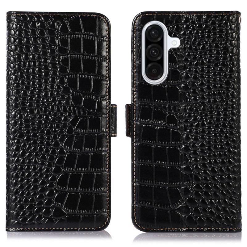 Housse Samsung Galaxy A17 4G / 5G Texture Crocodile