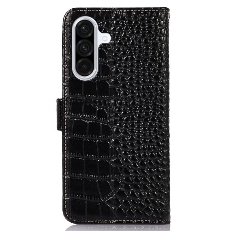 Housse Samsung Galaxy A17 4G / 5G Texture Crocodile