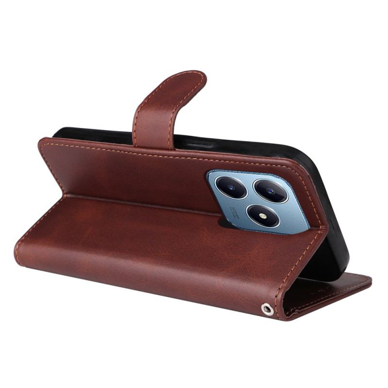 Housse Realme Note 60 / 60X / C63 / C61 Effet Cuir Uni