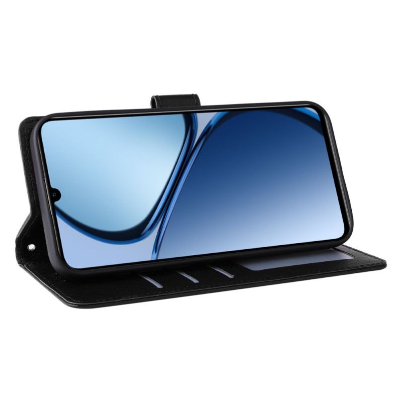 Housse Realme Note 60 / 60X / C63 / C61 Simili Cuir Uni