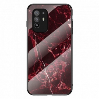 Coque Oppo A94 5G Verre Trempé Marble Colors