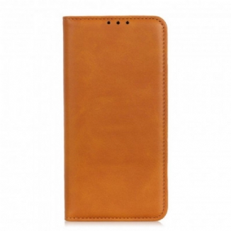 Flip Cover Oppo A94 5G Cuir Fendu Élégance