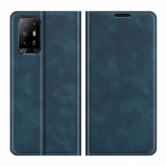 Flip Cover Oppo A94 5G Effet Cuir Douceur