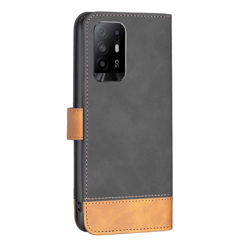 Housse Binfen Color Oppo A94 5G Bicolor