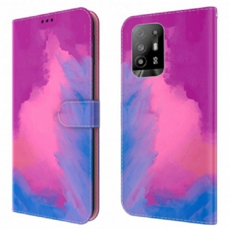 Housse Oppo A94 5G Aquarelle