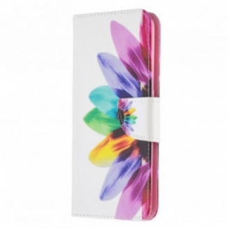 Housse Oppo A94 5G Fleur Aquarelle