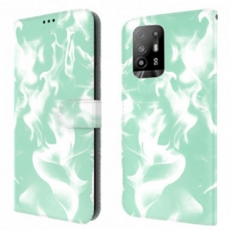 Housse Oppo A94 5G Motif Abstrait